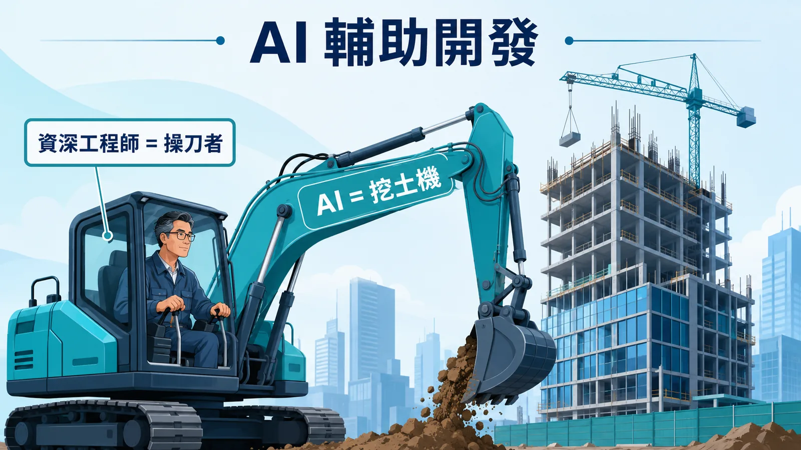 AI 輔助開發：AI 不是取代工程師，是讓工程師變強 10 倍